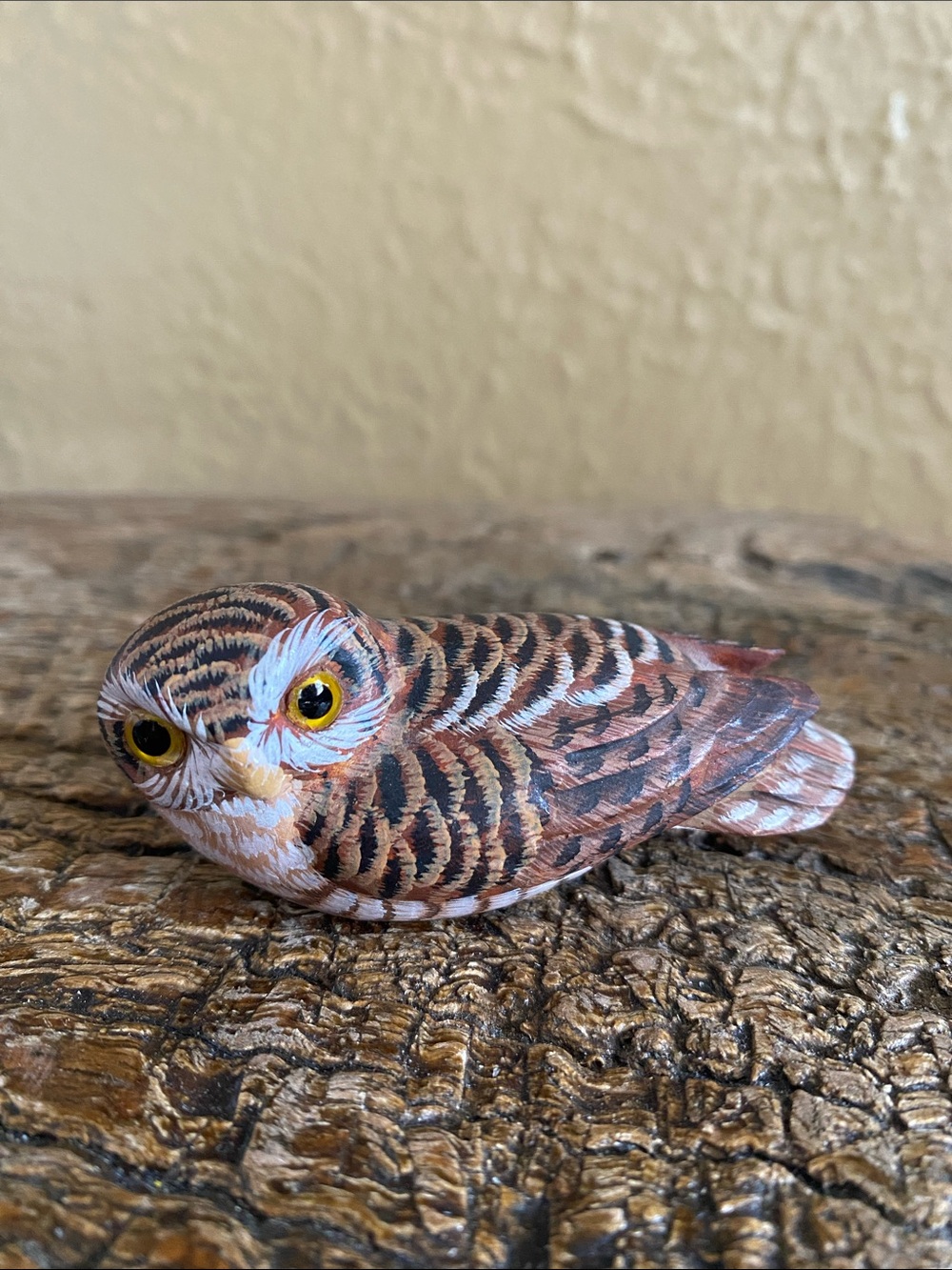 🦉Vintage🦉Hand-Painted Owl Figurine - Picture 8 of 12